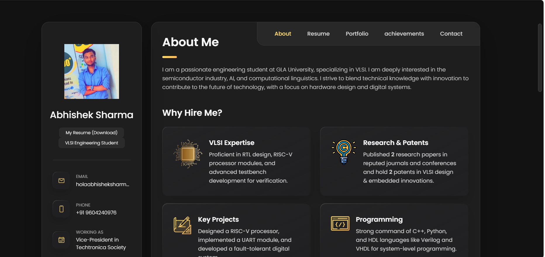 Portfolio Website